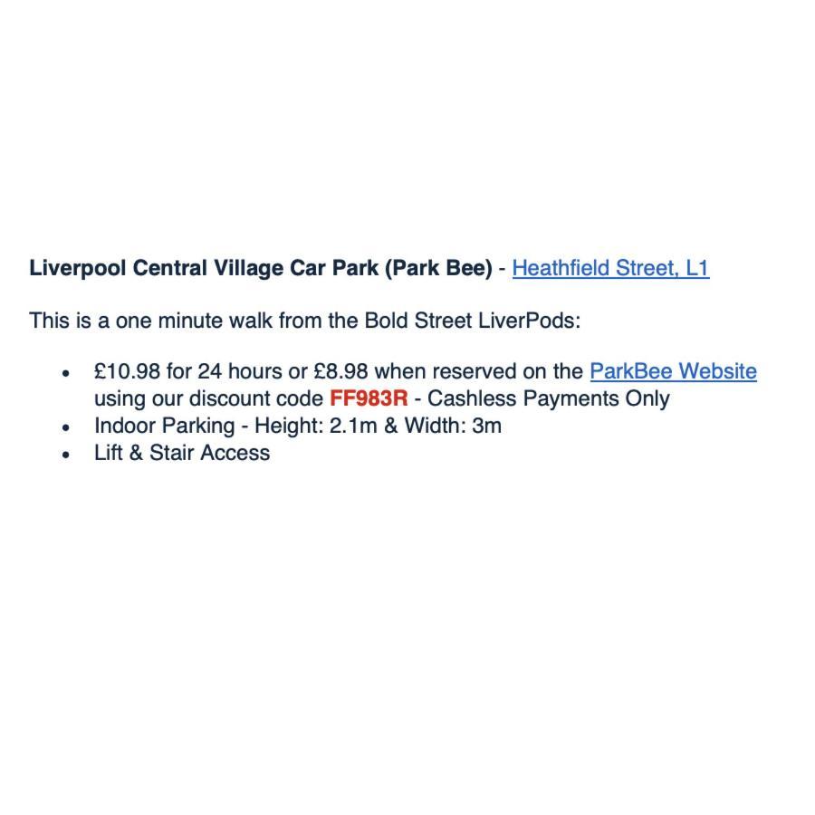 The Bold St Liverpods By Serviced Living Liverpool Luaran gambar